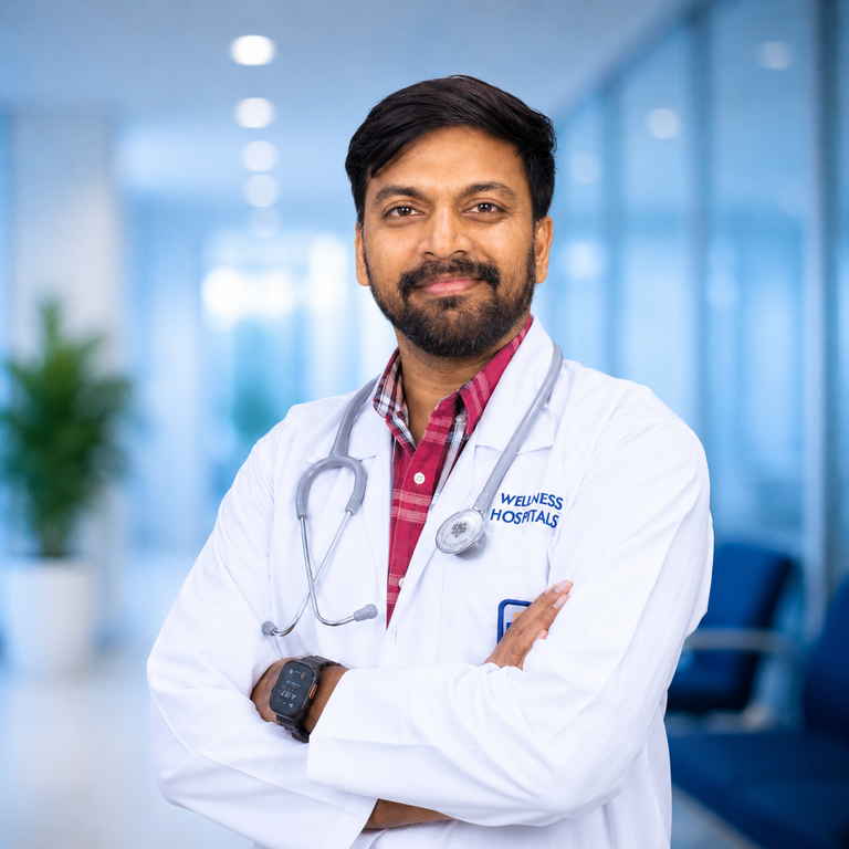 Portrait of Dr Ketavath Kiran Kumar